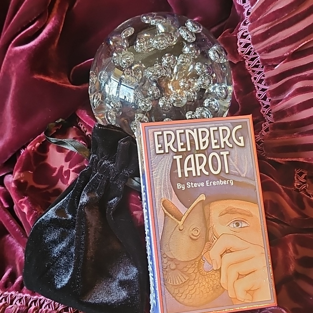 ✨️✨️Erenburg Tarot Deck and Velvet Bag!🔮 78 Card Deck And Book - Picture 7 of 11